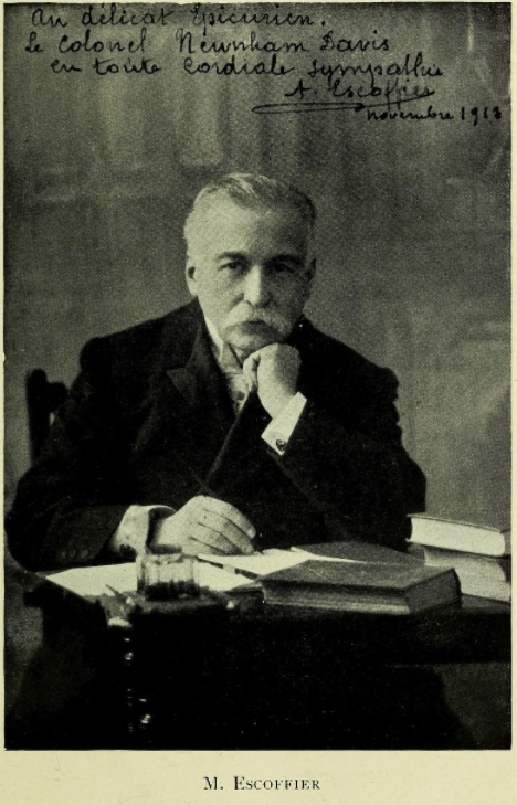 Auguste Escoffier Portrait